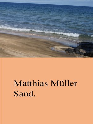 cover image of Sand.